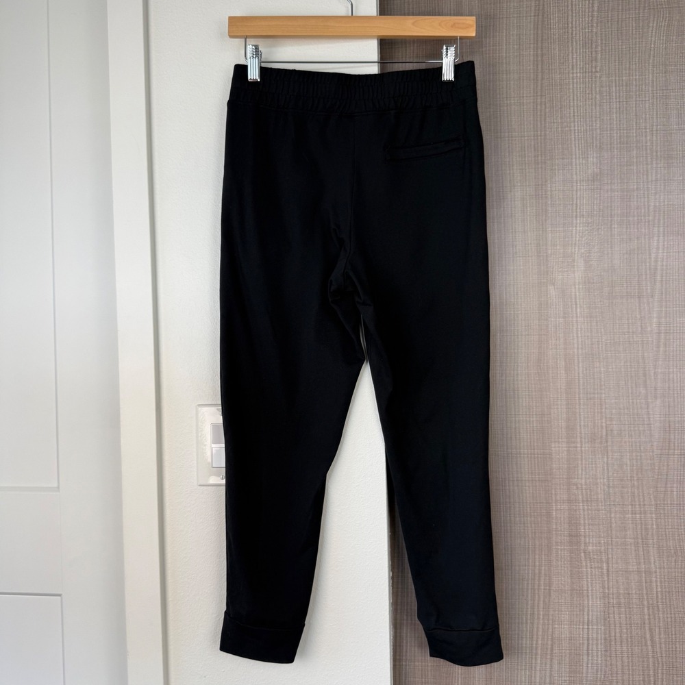 Varley Black Siena‎ Fluid Stretch Jersey Pants Jogger Tapered Size Small - Picture 8 of 13